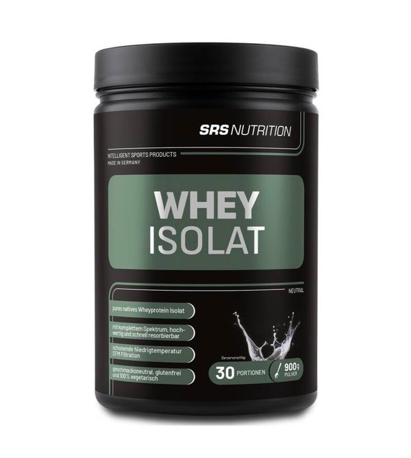 SRS Muscle Whey Isolat Native 900g Nature