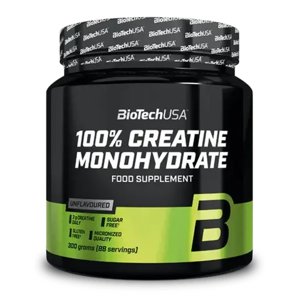 Biotech USA 100% Creatine Monohydrate 300g/500g