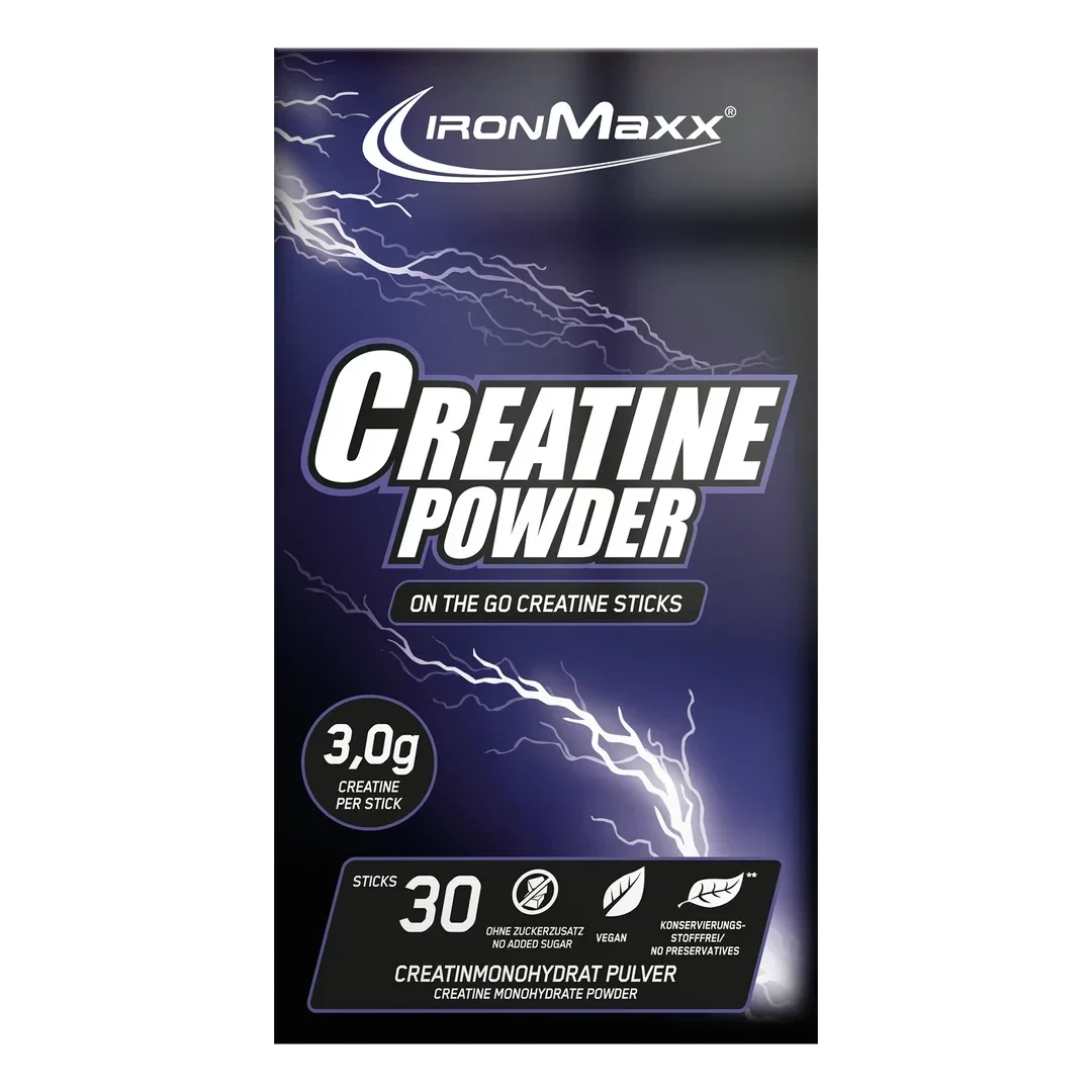IronMaxx Creatine Monohydrate Sticks (30x3,4g)