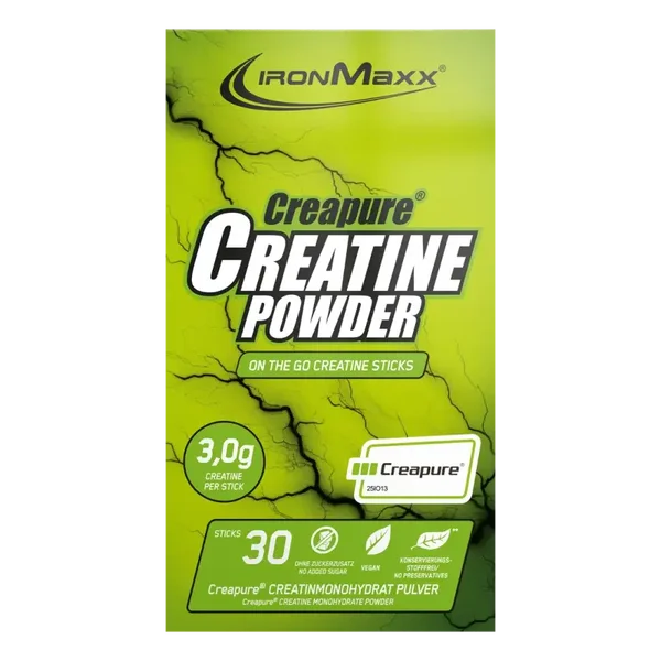 IronMaxx Creatine Monohydrate Creapure® Sticks (30x3,4g)