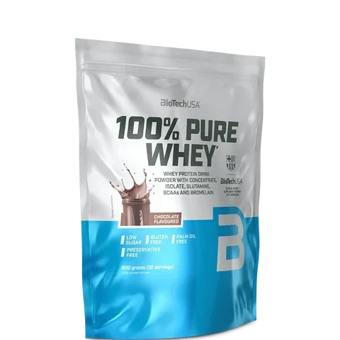 BioTechUSA 100% Pure Whey 900 g – Protéine Whey