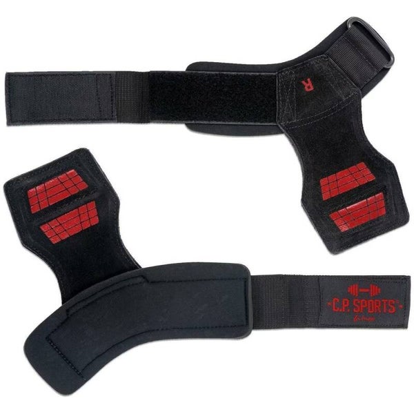 C.P. Sports Spider Grips Pro Aides à la traction avec bandages de poignet et coussins de gel