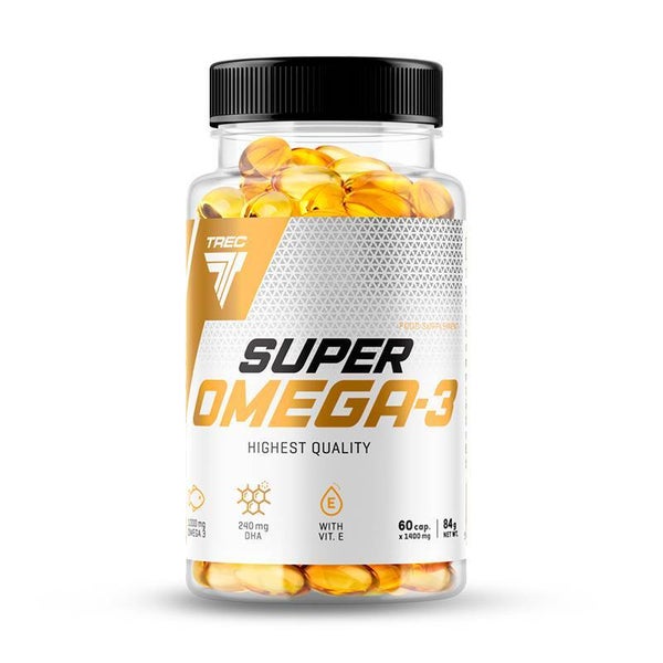 Trec Nutrition Super Omega 3 – Huile de Poisson, EPA et DHA