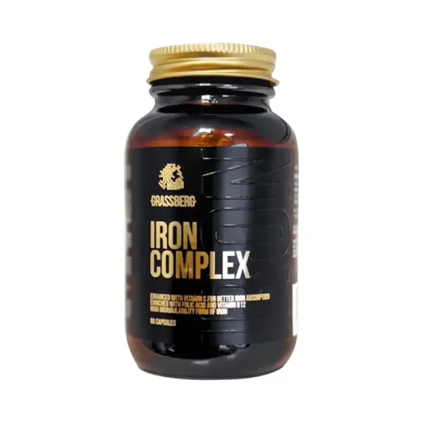 Grassberg Iron Complex – 60 capsules