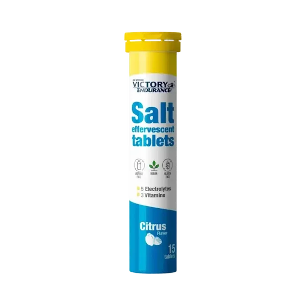 Weider Victory Endurance Salt Effervescent – 15 tablettes, agrumes