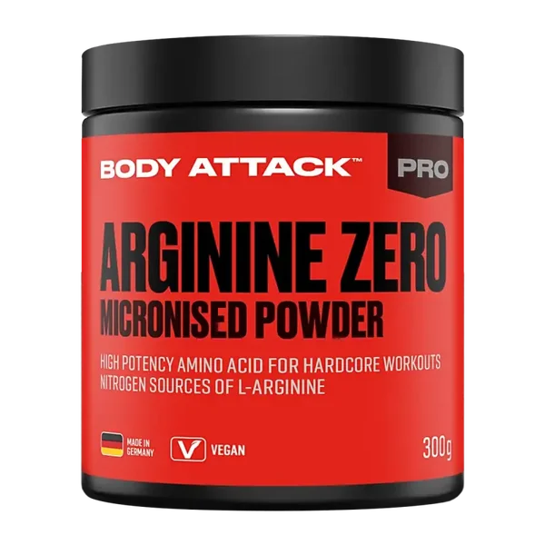 Body Attack Arginine Zero Micronised Powder 300 g