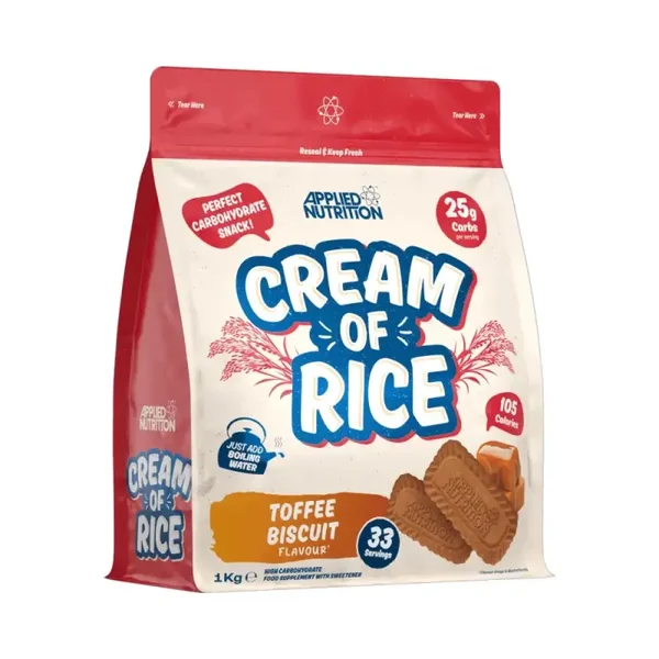Applied Nutrition Cream of Rice 1000 g – Crème de riz