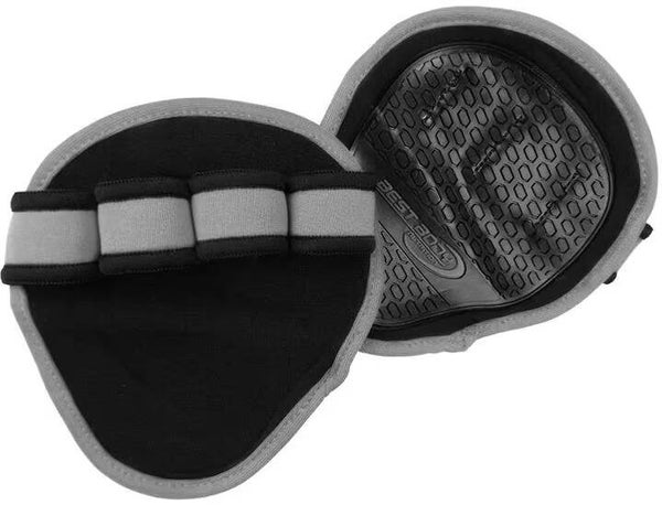 Best Body Nutrition Workout Grip Pad, noir-gris