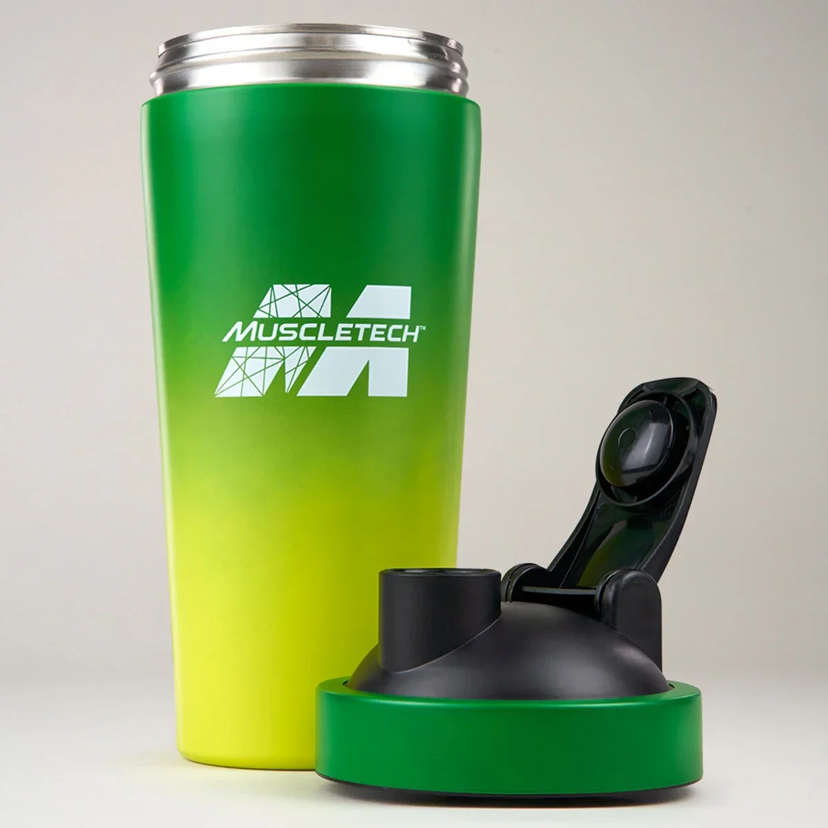 Muscletech, Shaker, acier inoxydable739ml