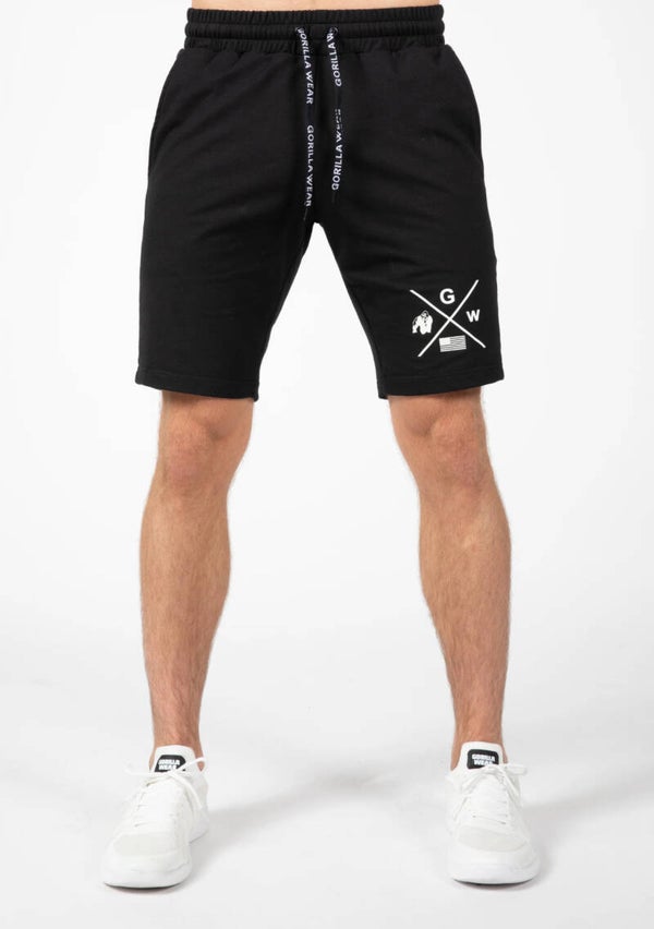 Gorilla Wear Cisco Shorts Noir/Blanc