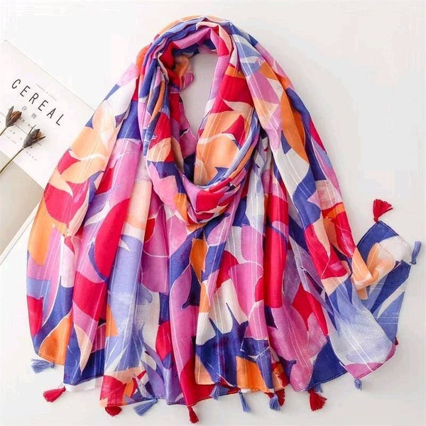 Foulard pompom