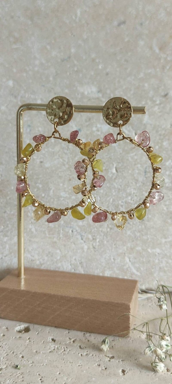 Boucle d'oreille ROSI