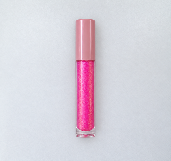Pink Shimmer Lip Gloss