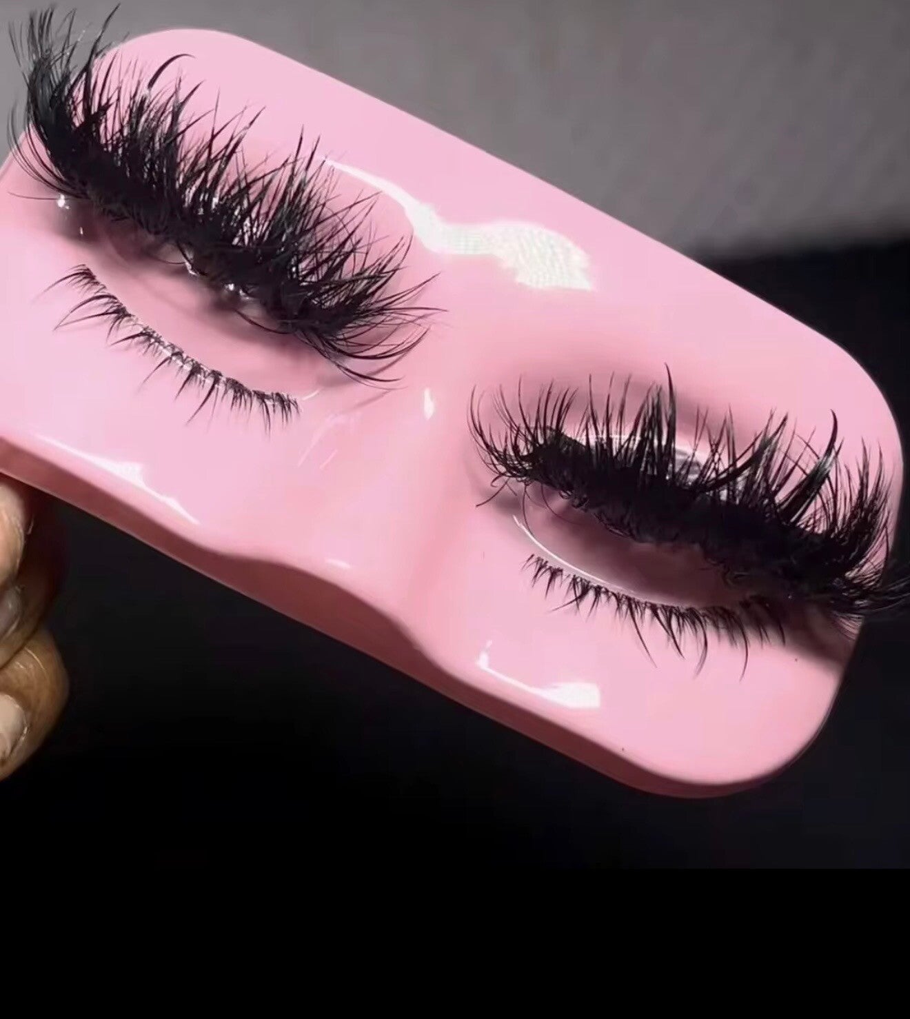 Eye lashes.