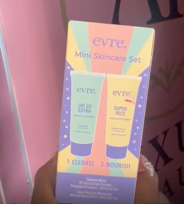 Evre Mini Skincare Essentials Set