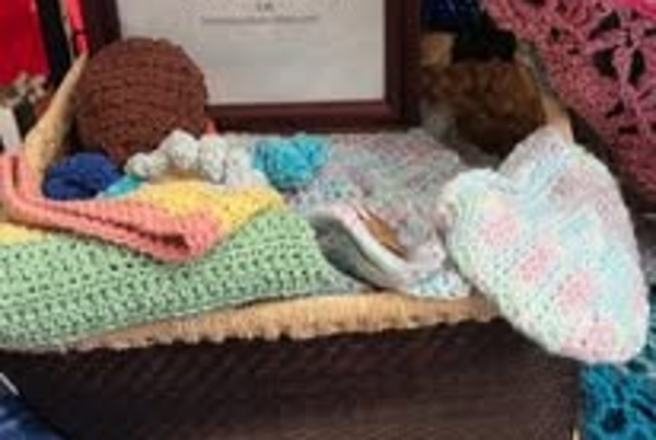 Baby / Stroller Blanket and Hat