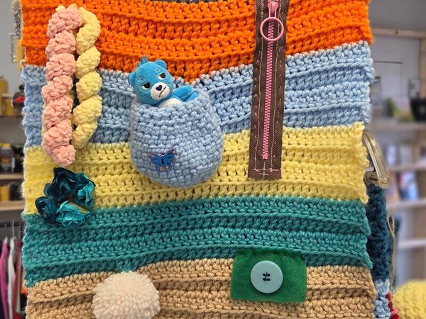 Fidget blanket or muff