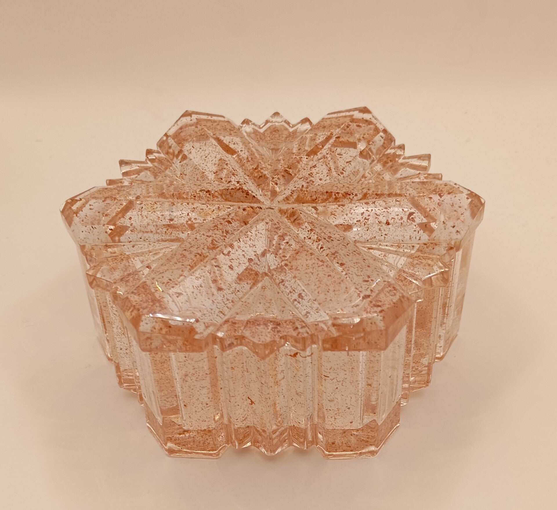 Hologramm Dose C. Rot