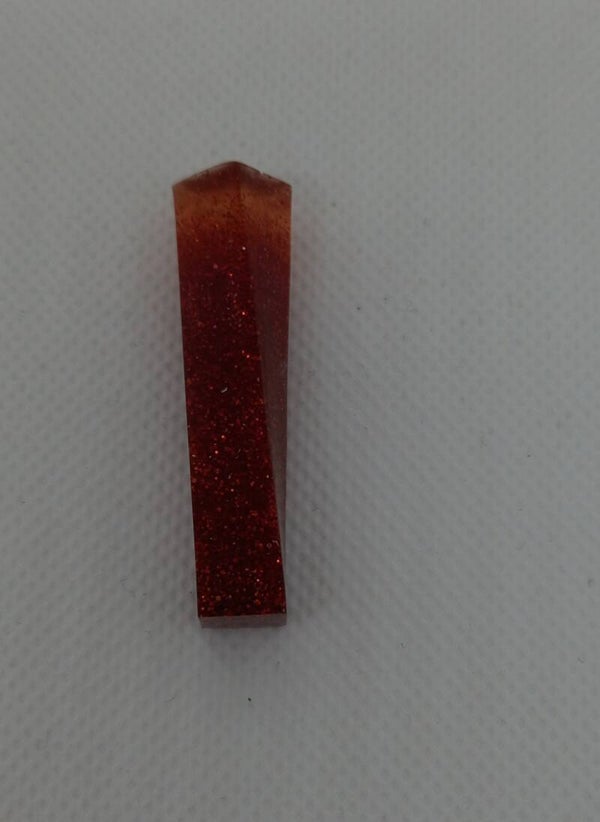 Anhänger Rot Glitzer
