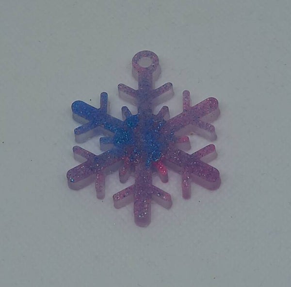 Flocke 2 55 Blau Lila