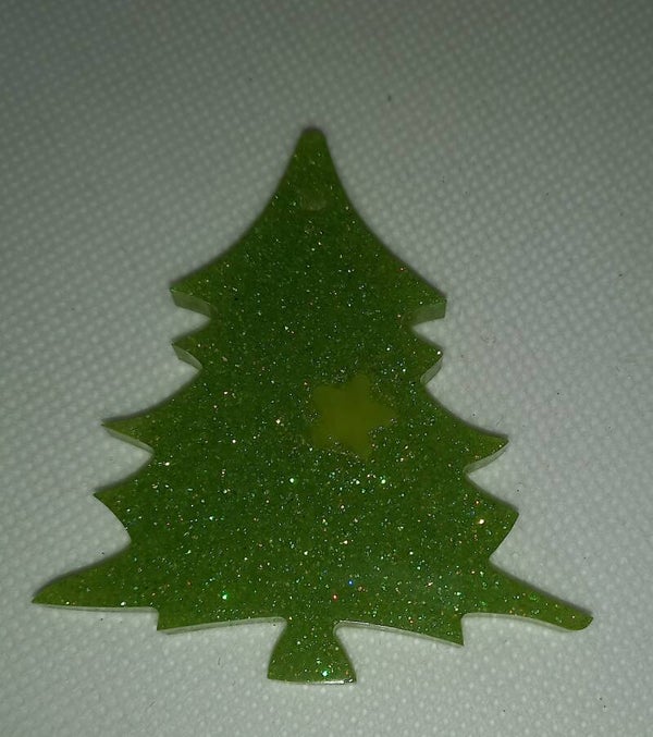 Baum Grün Glitzer 2