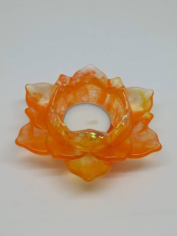 Lotusblüte Orange