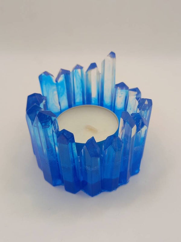 Kristalle Blau 2