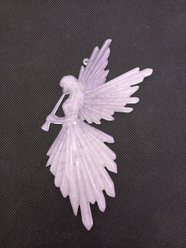 Engel Fee Lila Weiß