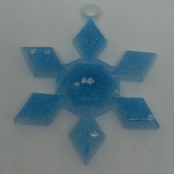 Flocke 75 Blau Weiß
