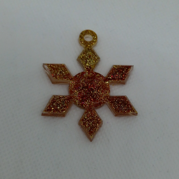 Flocke 3 55 Rot Gold