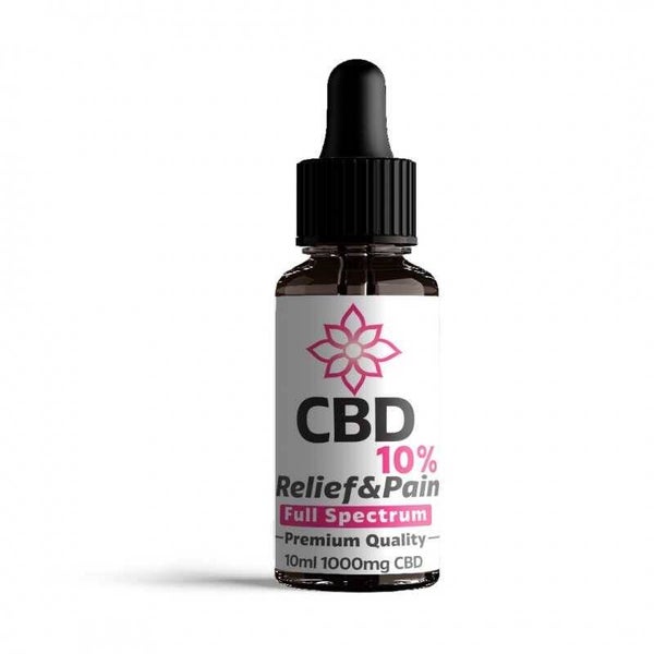 CBD Olie  10%  Rood