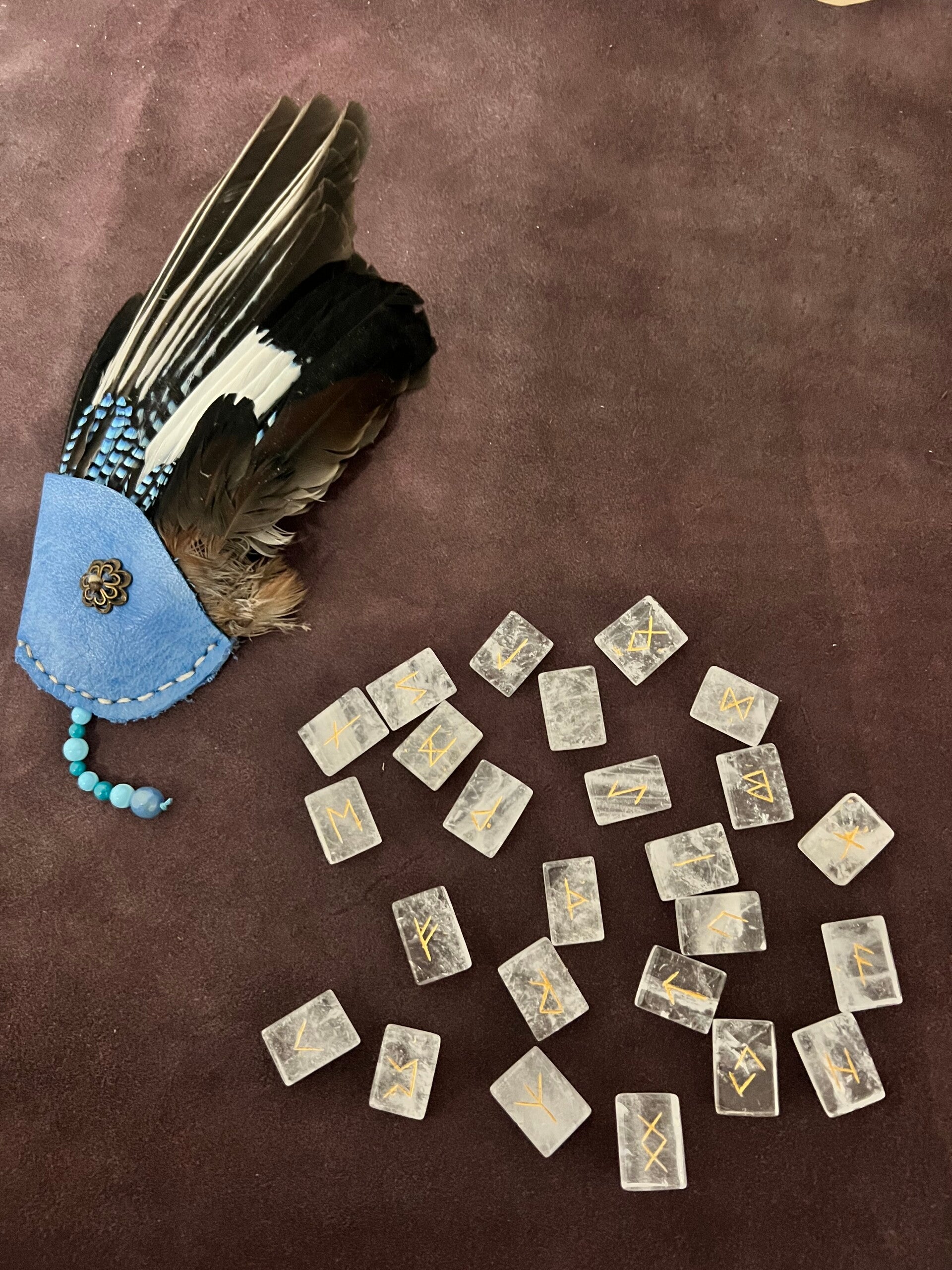 Runen Orakel bergkristal