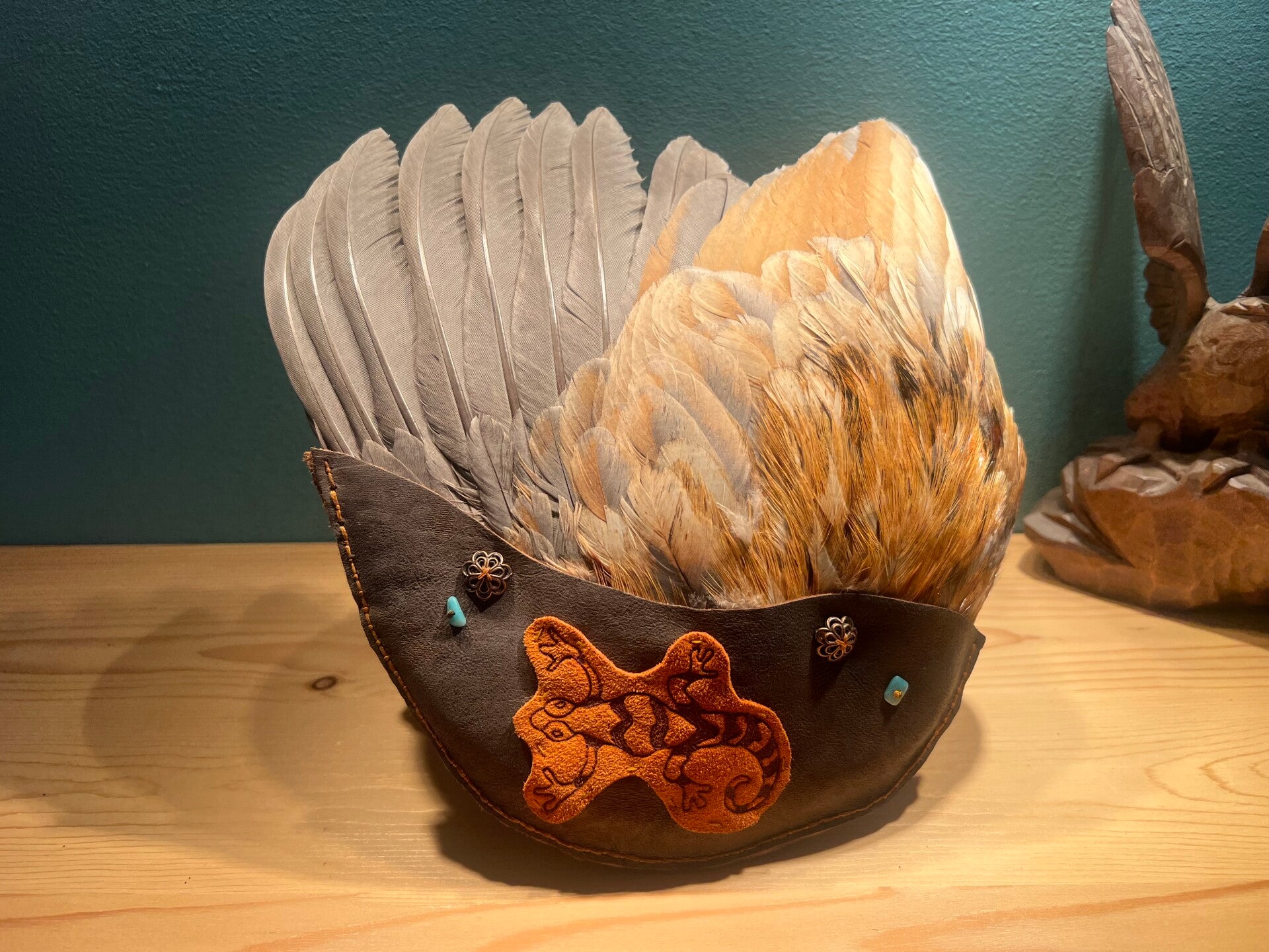 Smudge fan Orange rooster