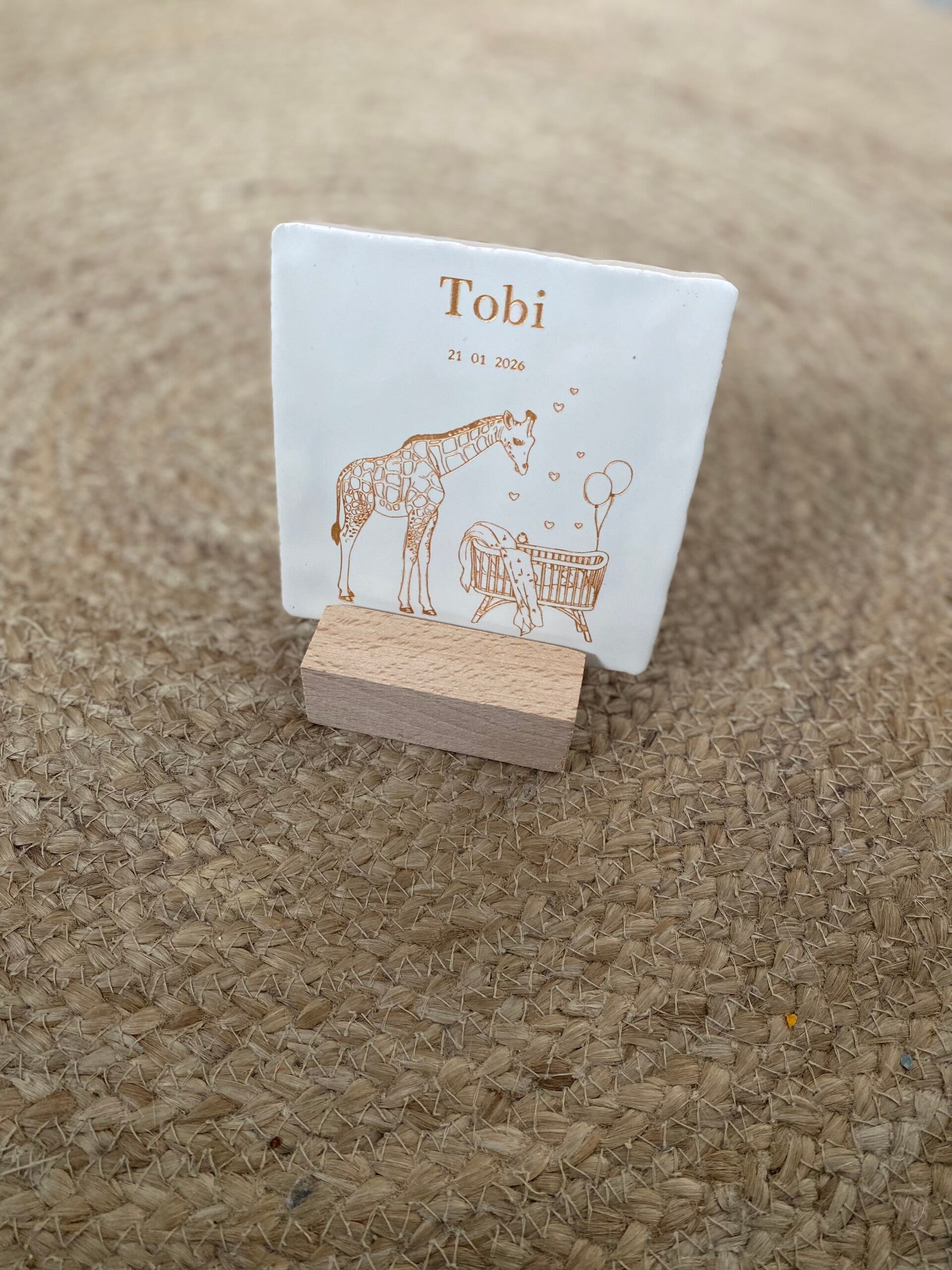 Tegeltje eigen ontwerp