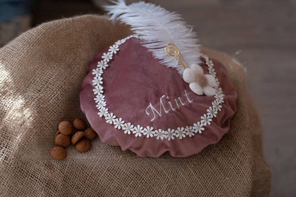 Pietenmuts Mint oud roze