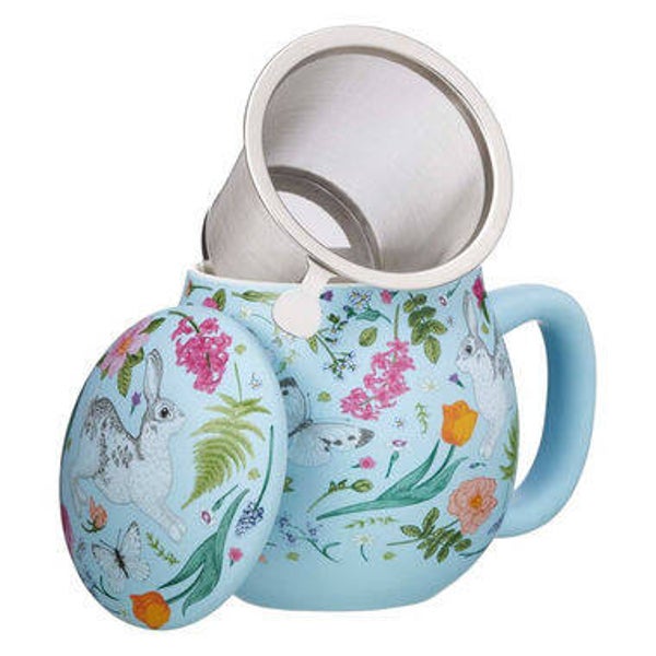 Country Licht Pastel Blauw Theemok