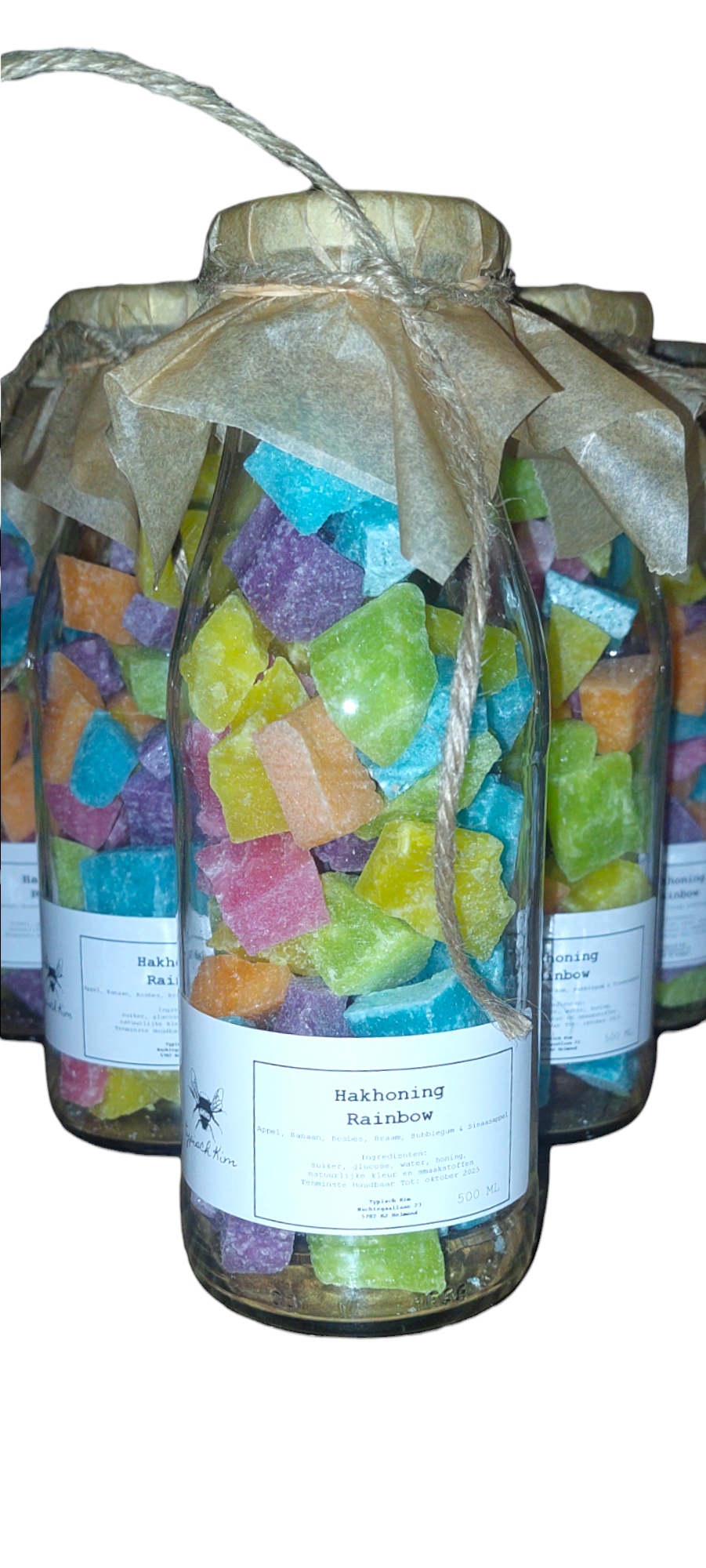 Fles Hakhoning Rainbow