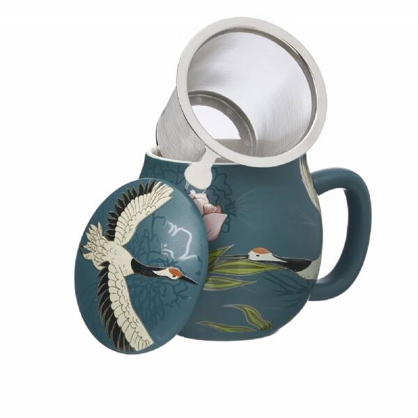 Donkergroen Kimono Theemok