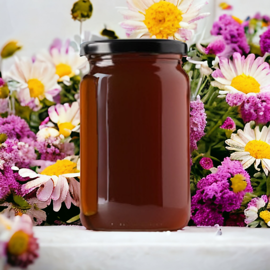 Donkere Bloemenhoning