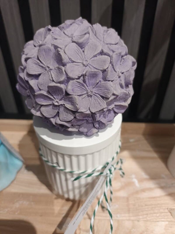 Lichtdose Hortensie klein