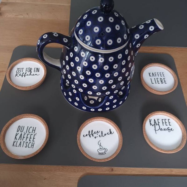 Untersetzer für Kaffee Trinker