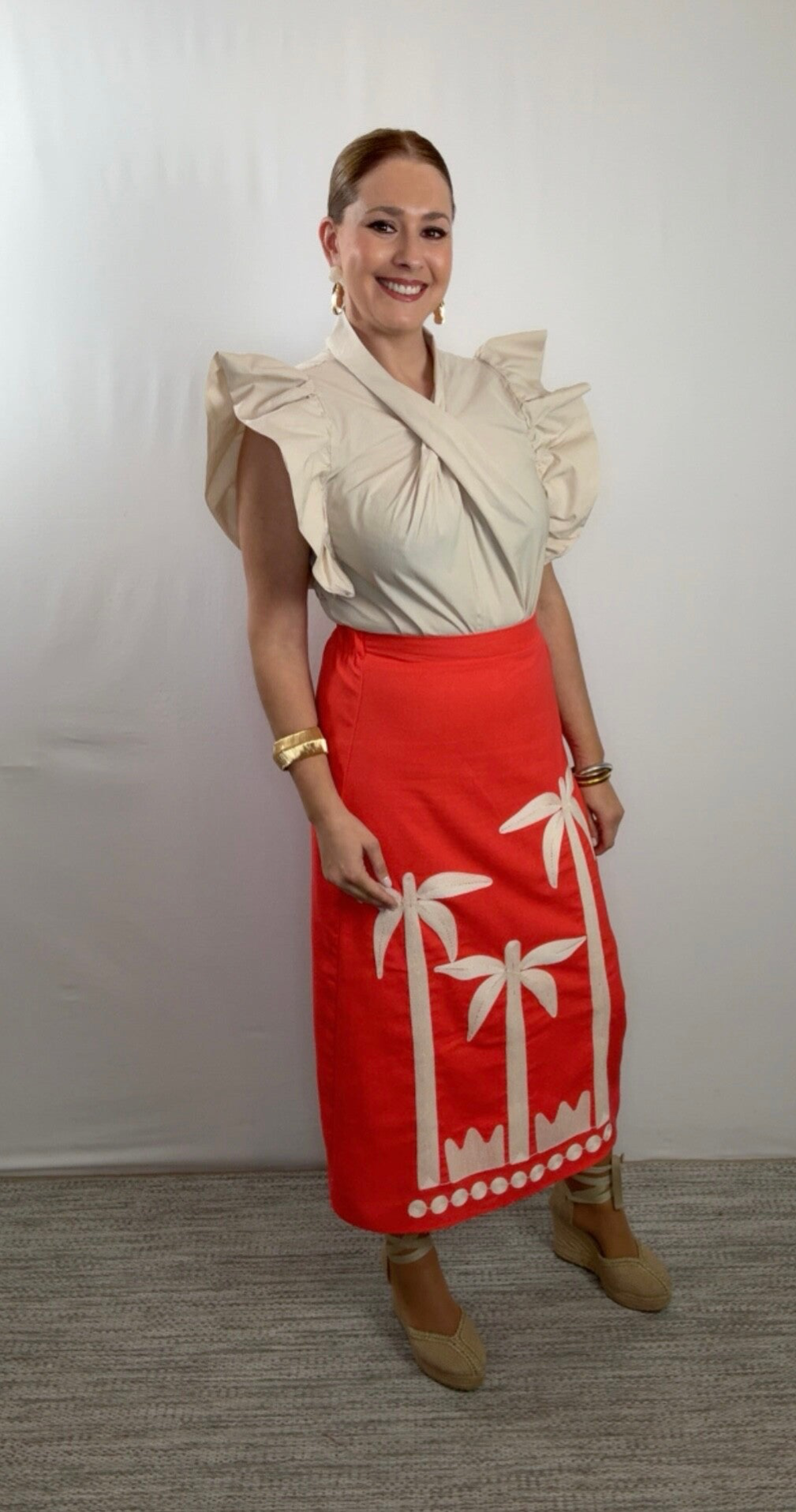 Blusa escote envolvente