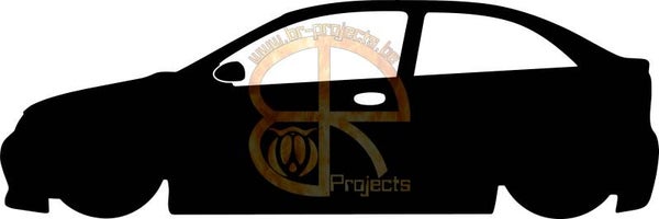 Car sticker Astra G lowered 1