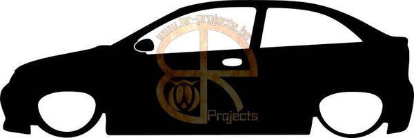 Car sticker Astra G Lowered 2
