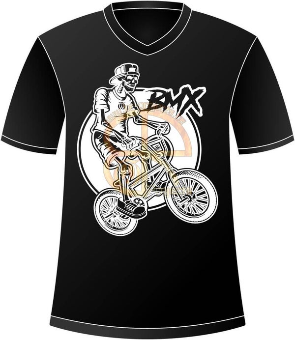 BMX skull rider