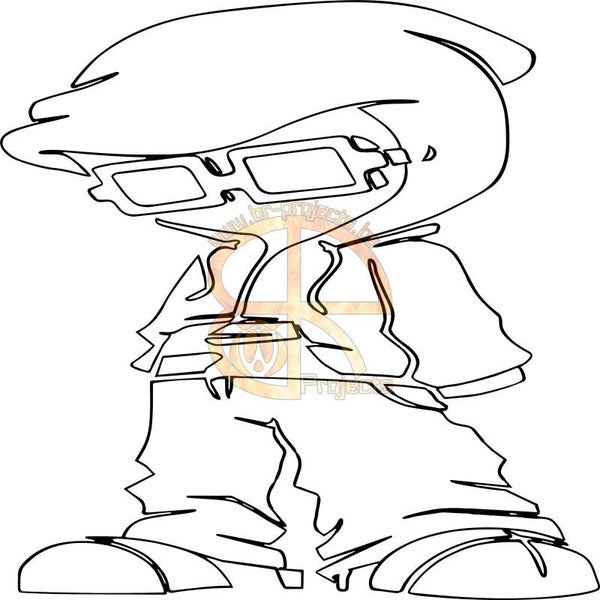 Car sticker Cool boy