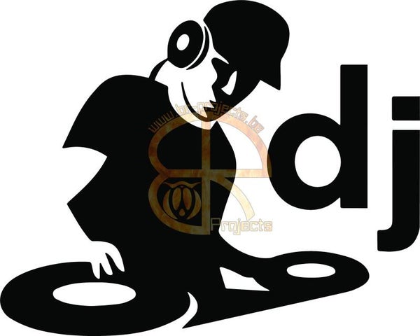 Car sticker DJ 1
