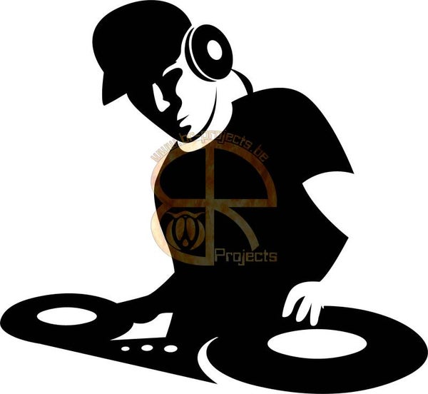 Car sticker DJ 2