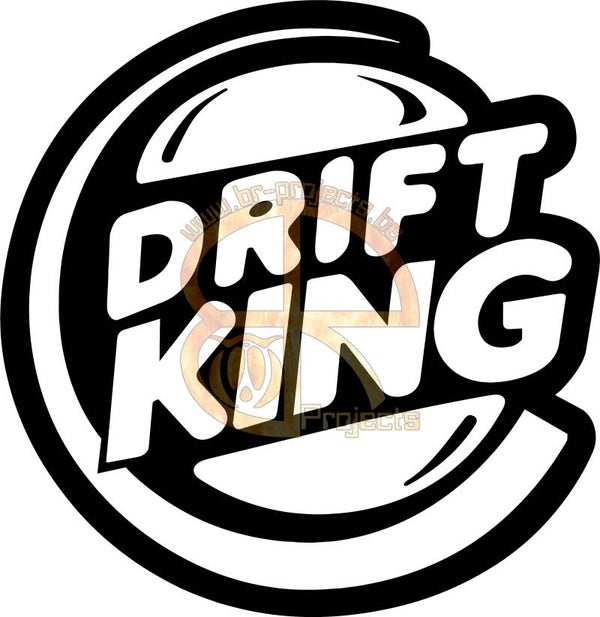 Car sticker Drift King 1