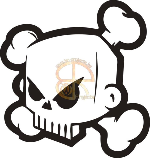 Car sticker Hoonigan Skull